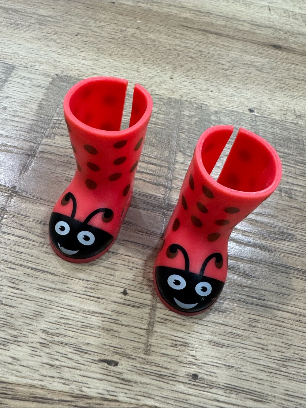 American Girl Red Ladybug Rain Boots for Dolls